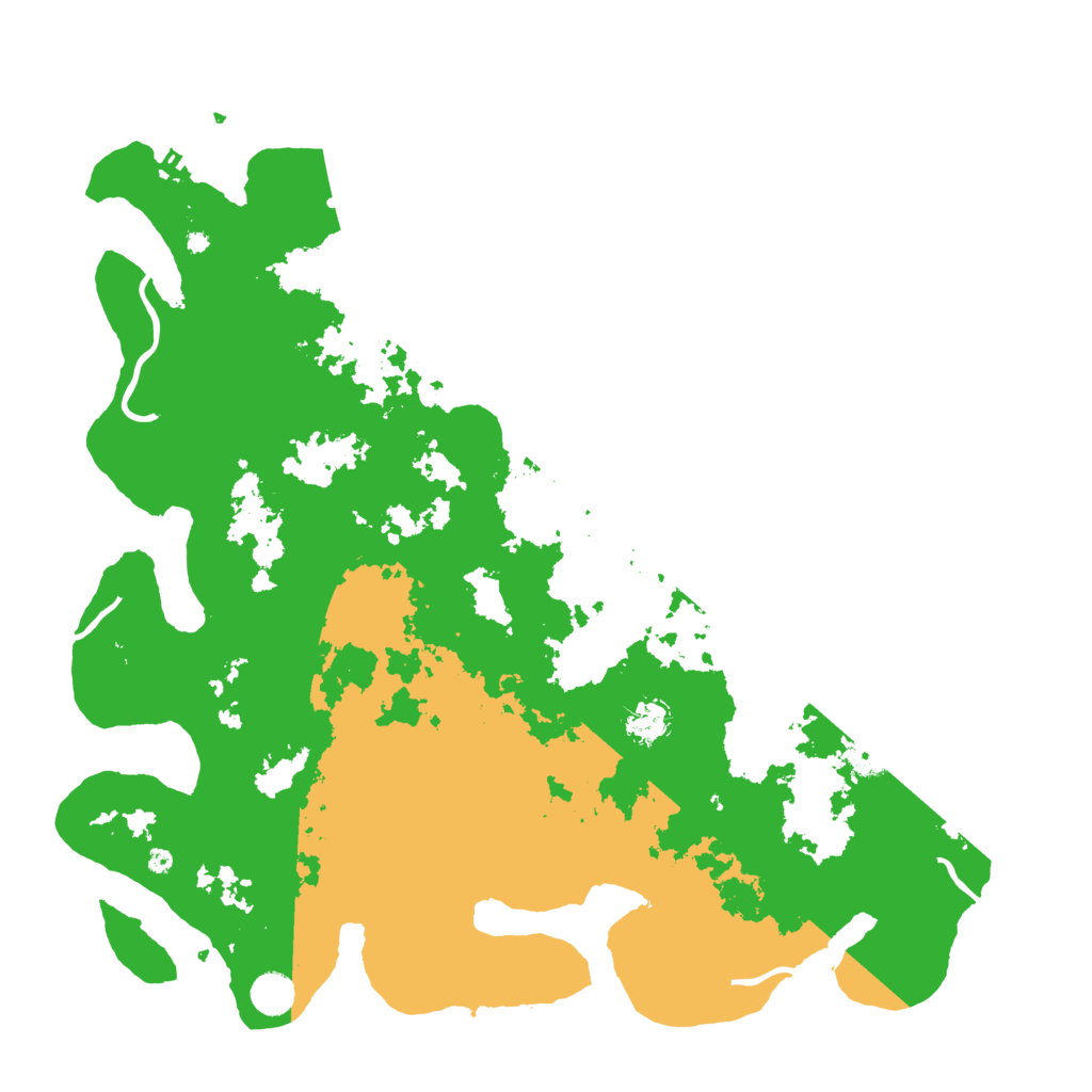 Biome Rust Map: Procedural Map, Size: 4500, Seed: 7131181