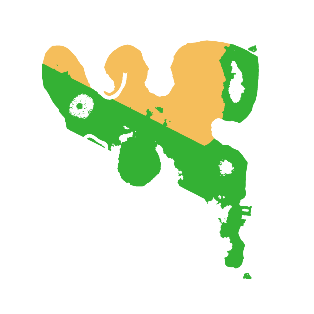 Biome Rust Map: Procedural Map, Size: 2004, Seed: 3