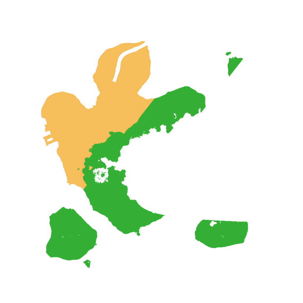 Biome Rust Map: Procedural Map, Size: 2004, Seed: 4