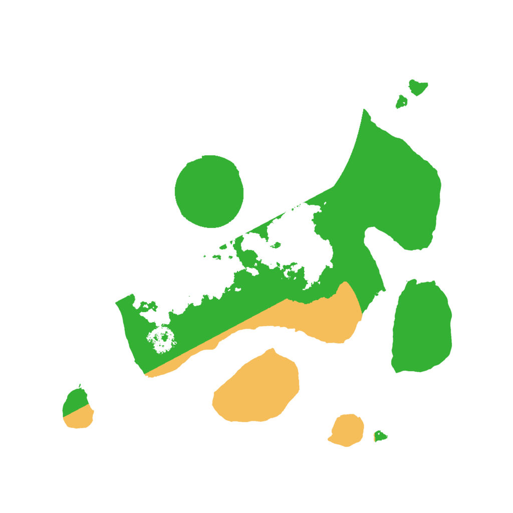 Biome Rust Map: Procedural Map, Size: 2000, Seed: 2058913272