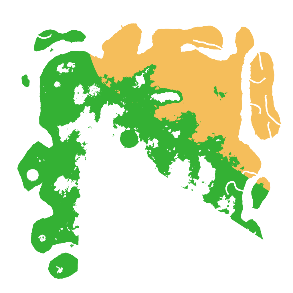 Biome Rust Map: Procedural Map, Size: 4350, Seed: 1348367865