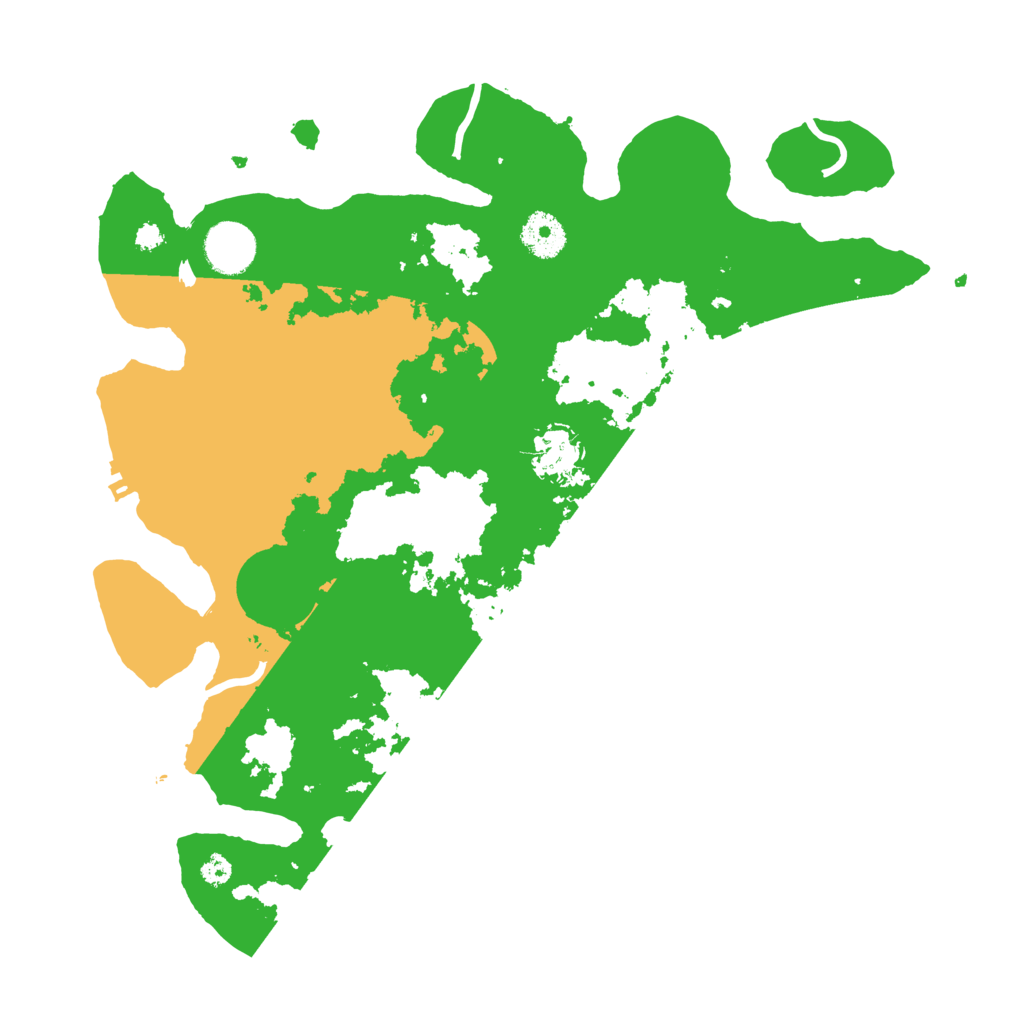 Biome Rust Map: Procedural Map, Size: 3500, Seed: 1995292