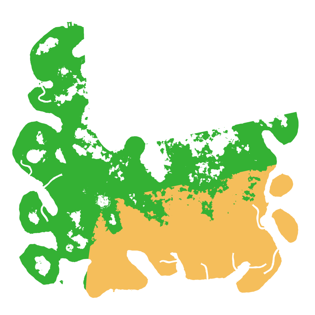 Biome Rust Map: Procedural Map, Size: 4250, Seed: 425482