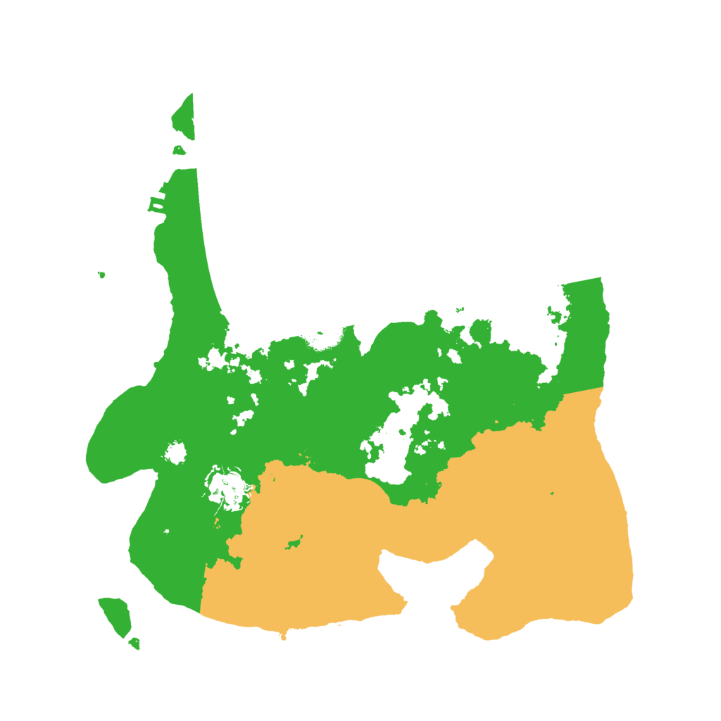 Biome Rust Map: Procedural Map, Size: 3000, Seed: 943