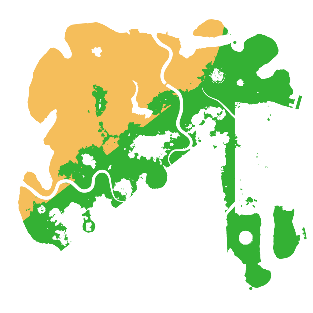 Biome Rust Map: Procedural Map, Size: 4000, Seed: 2089038789