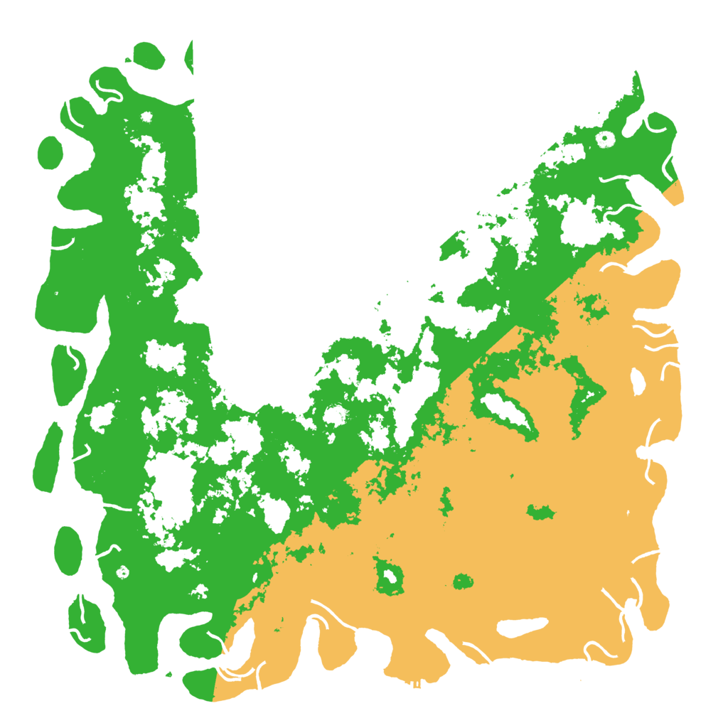 Biome Rust Map: Procedural Map, Size: 6000, Seed: 2074765354