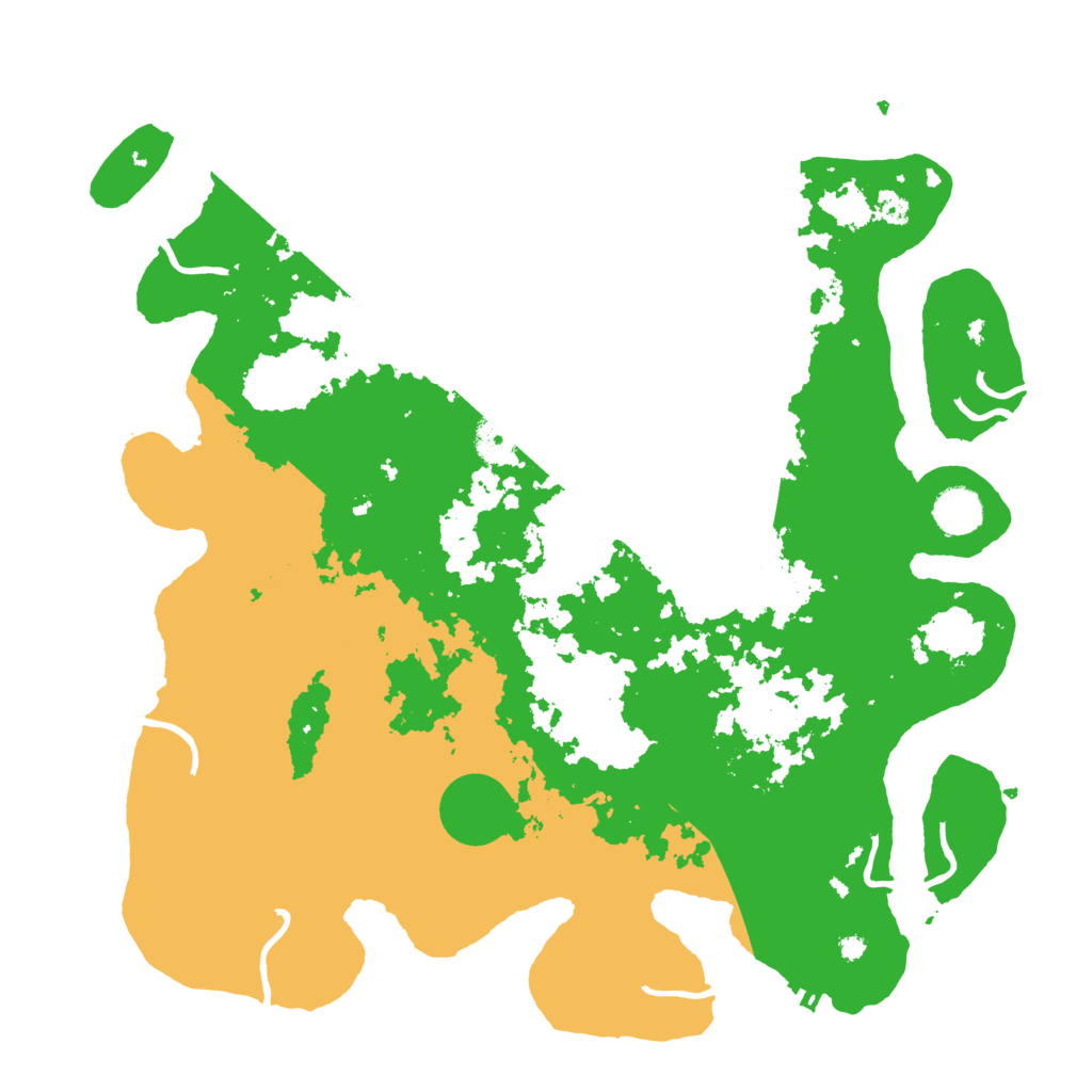 Biome Rust Map: Procedural Map, Size: 4000, Seed: 678252