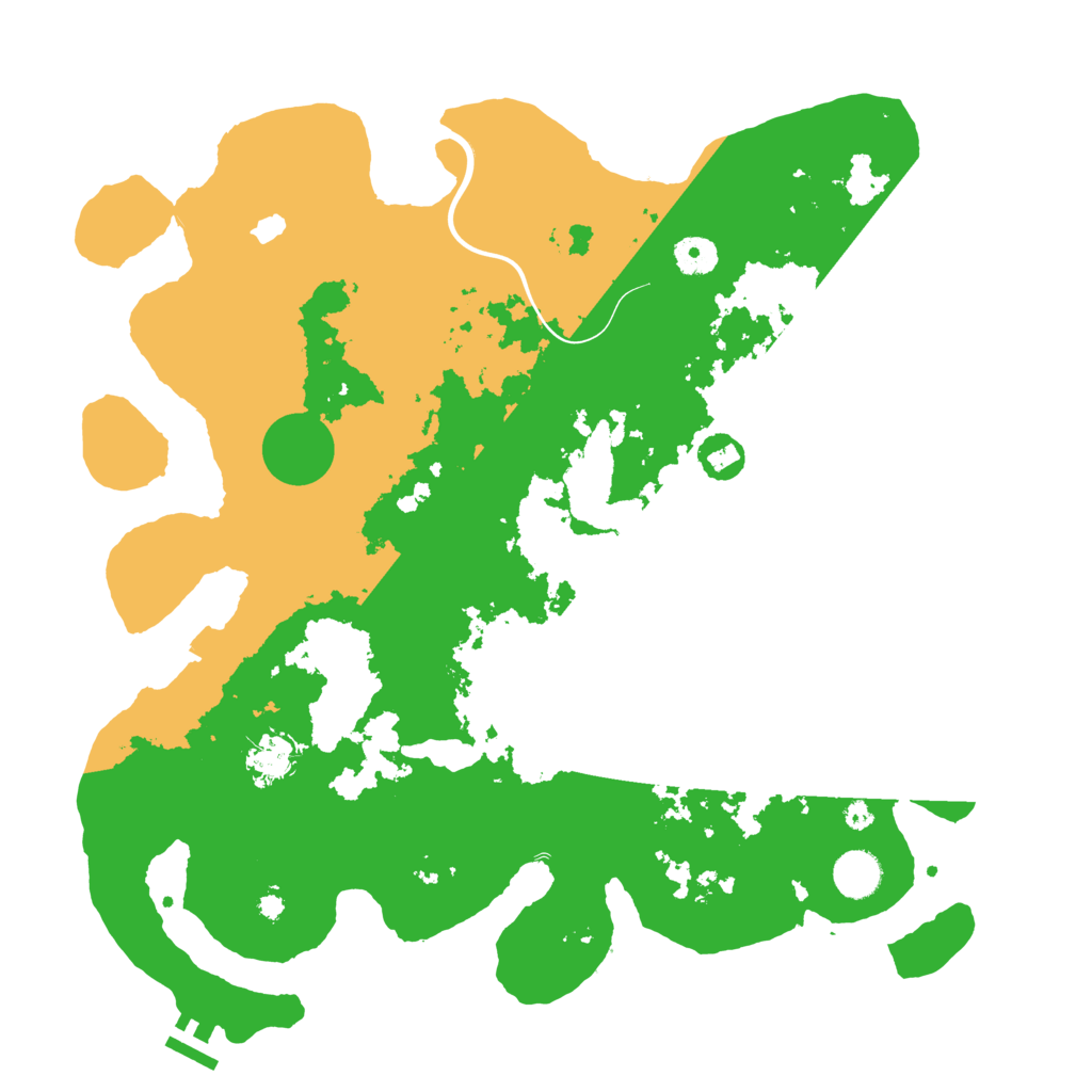 Biome Rust Map: Procedural Map, Size: 4000, Seed: 41203