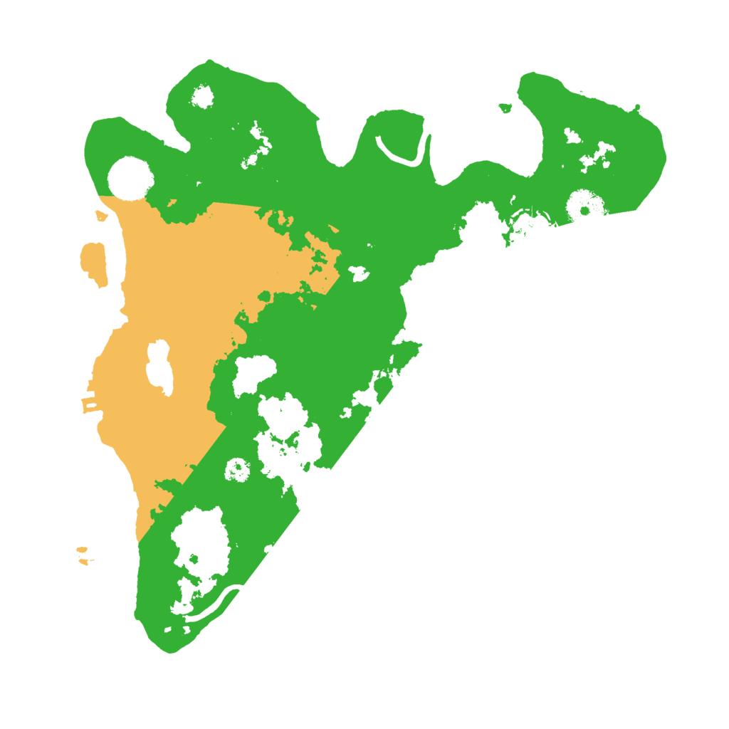 Biome Rust Map: Procedural Map, Size: 3000, Seed: 46831589