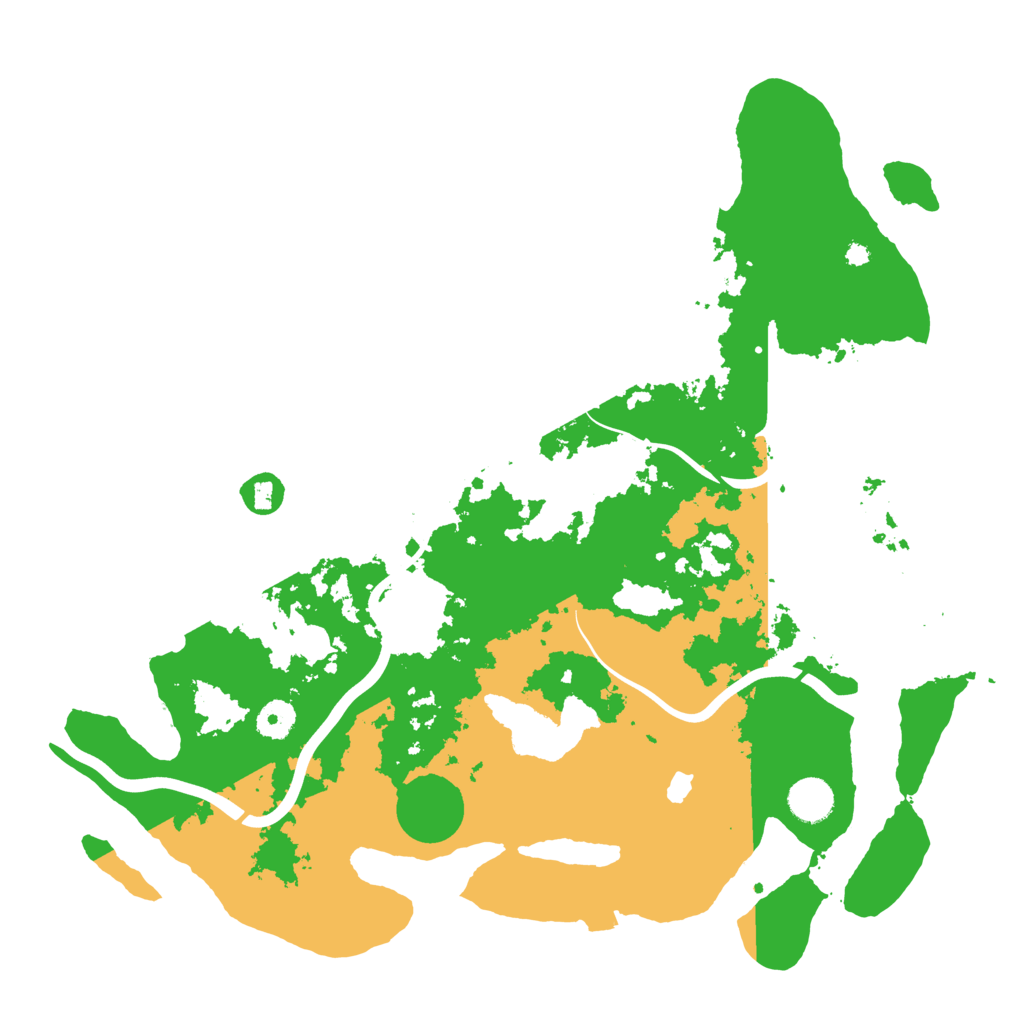 Biome Rust Map: Procedural Map, Size: 4000, Seed: 69074