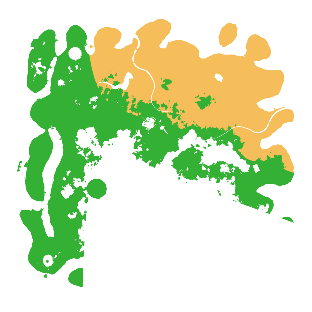 Biome Rust Map: Procedural Map, Size: 4250, Seed: 104310