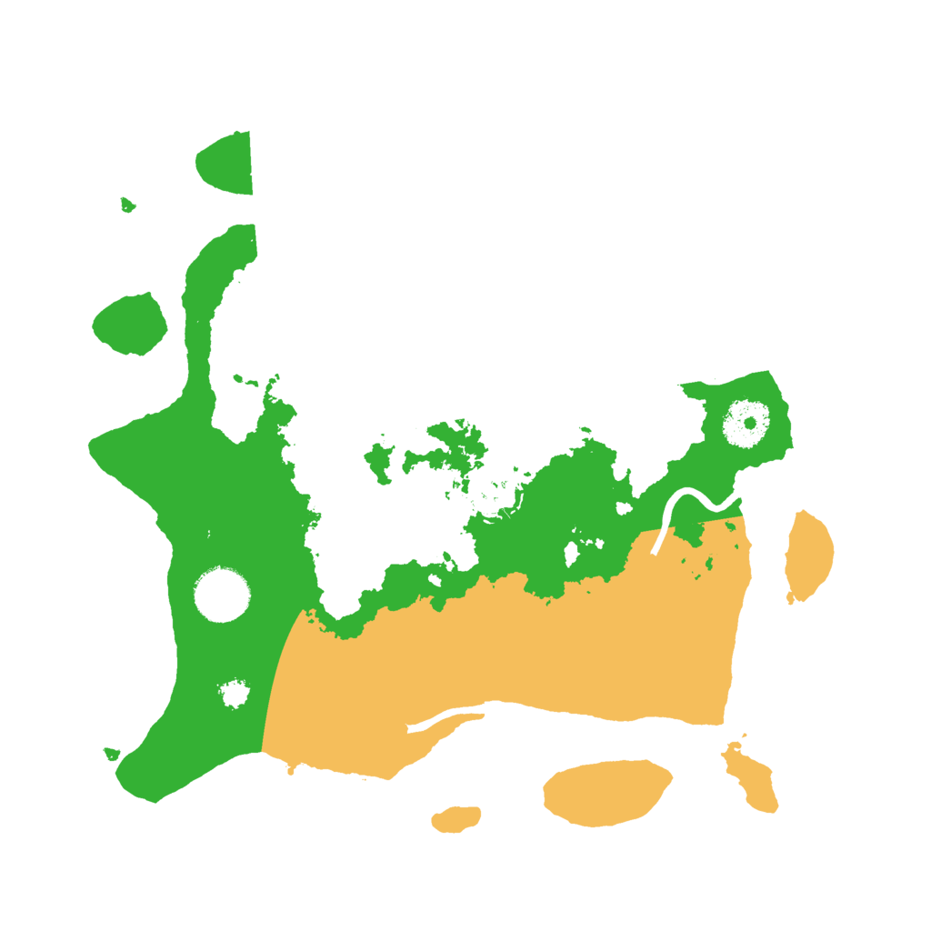 Biome Rust Map: Procedural Map, Size: 3000, Seed: 2092192794