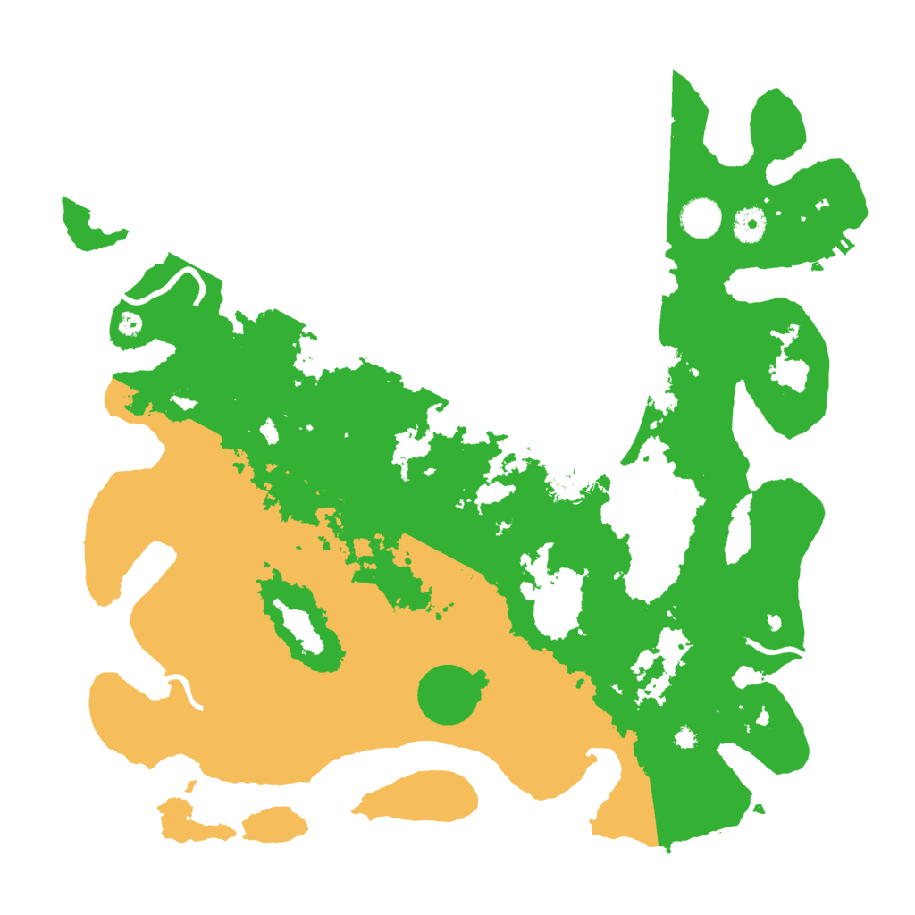 Biome Rust Map: Procedural Map, Size: 4000, Seed: 797005