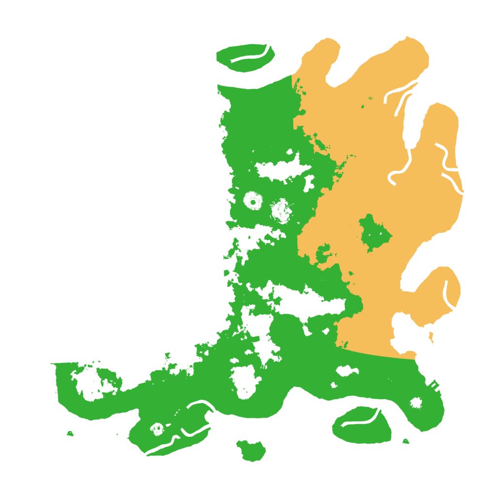 Biome Rust Map: Procedural Map, Size: 4000, Seed: 1050378200