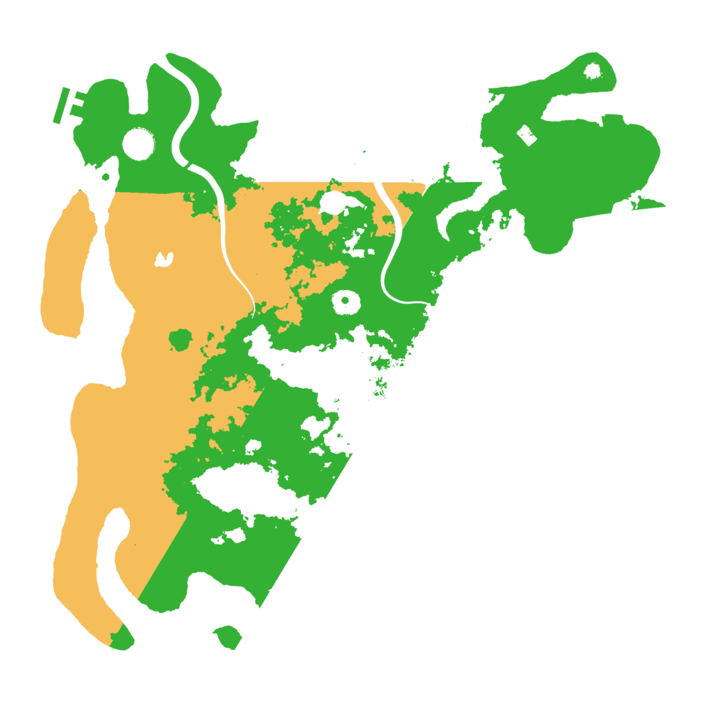 Biome Rust Map: Procedural Map, Size: 4000, Seed: 822050