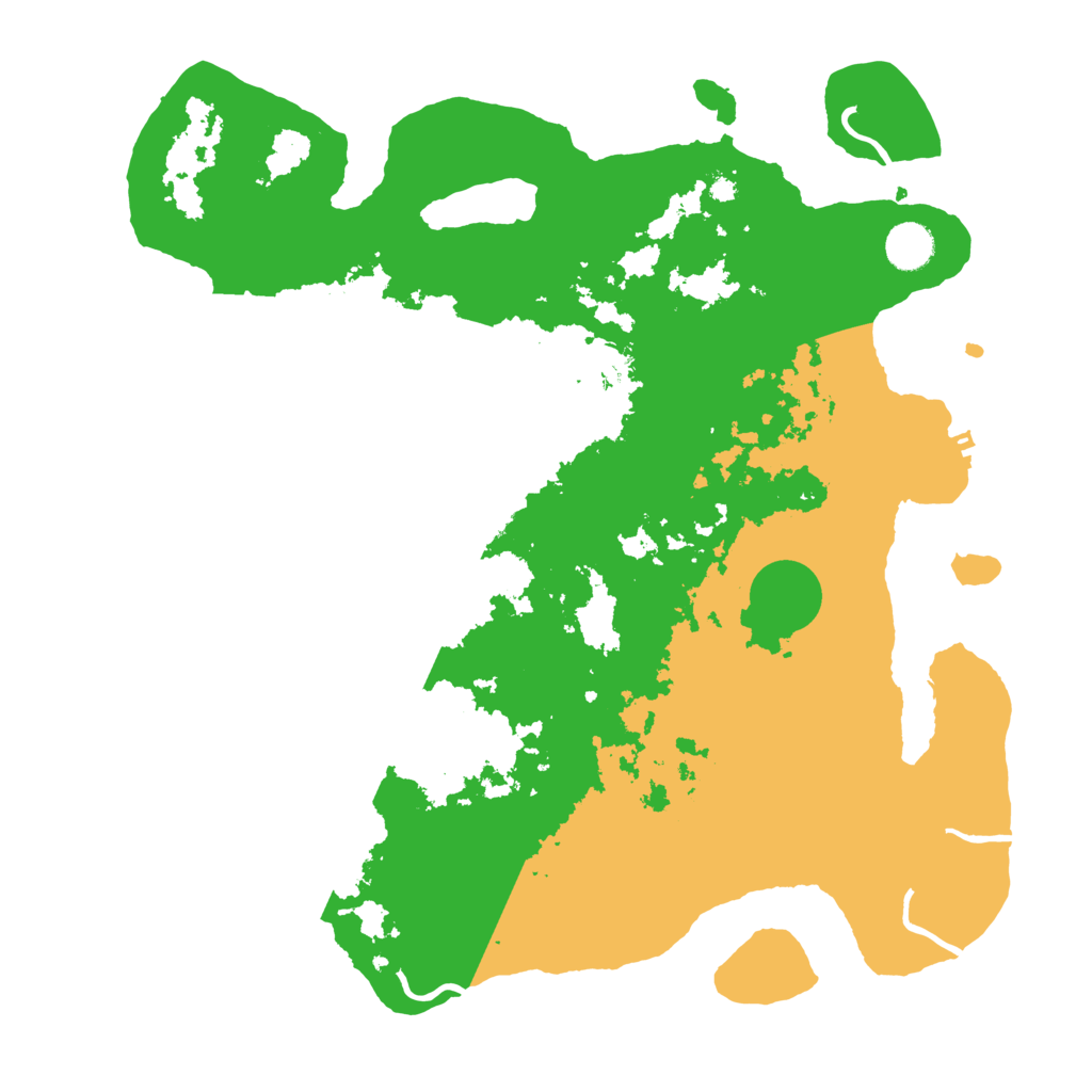 Biome Rust Map: Procedural Map, Size: 4000, Seed: 544360