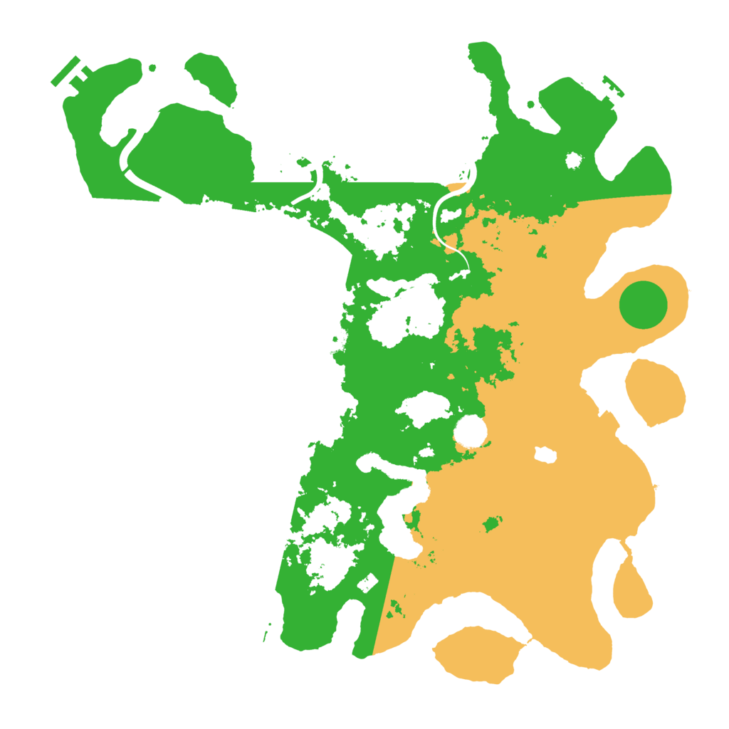 Biome Rust Map: Procedural Map, Size: 4000, Seed: 7352731