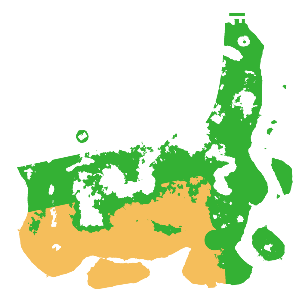 Biome Rust Map: Procedural Map, Size: 4000, Seed: 31269
