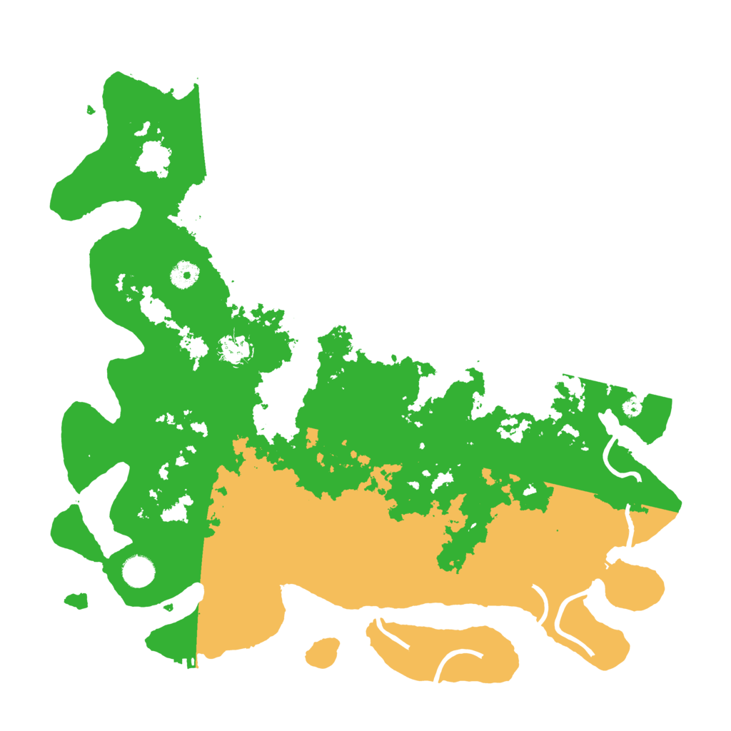 Biome Rust Map: Procedural Map, Size: 4000, Seed: 34276556