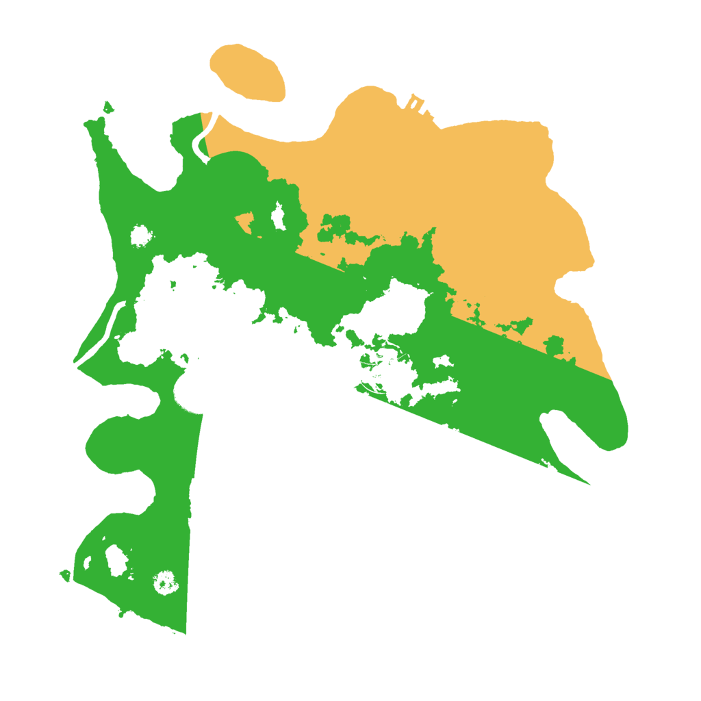 Biome Rust Map: Procedural Map, Size: 3000, Seed: 519727935