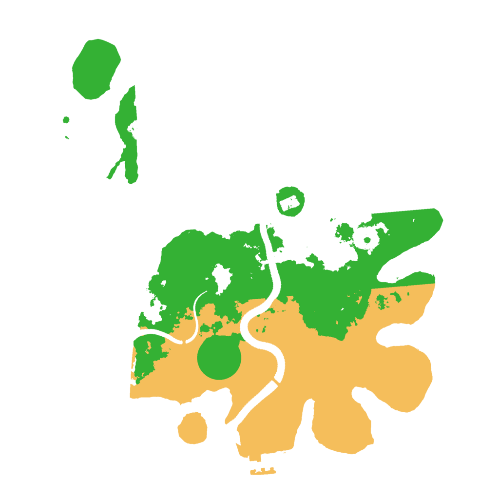 Biome Rust Map: Procedural Map, Size: 3000, Seed: 6372188