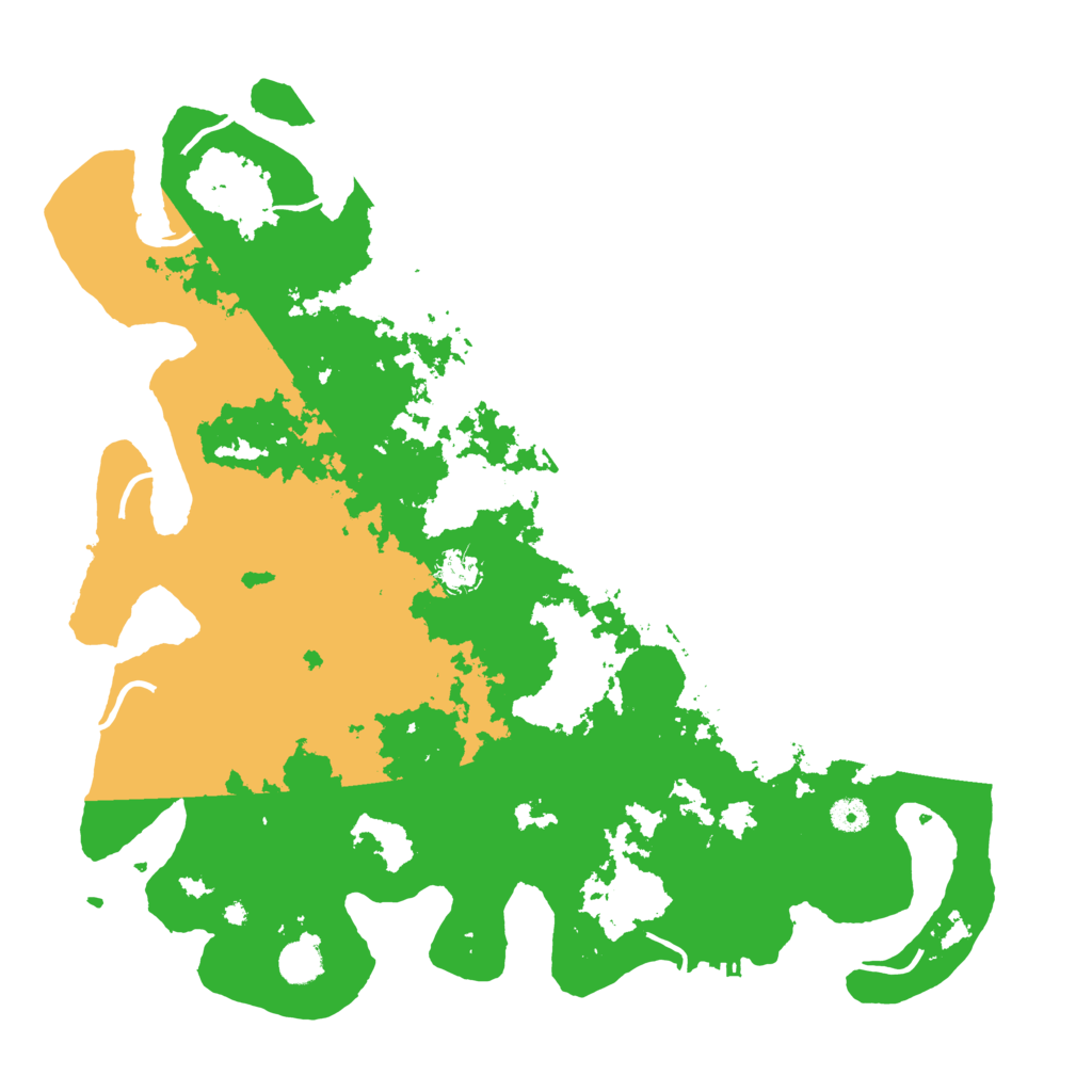 Biome Rust Map: Procedural Map, Size: 4500, Seed: 1152464955