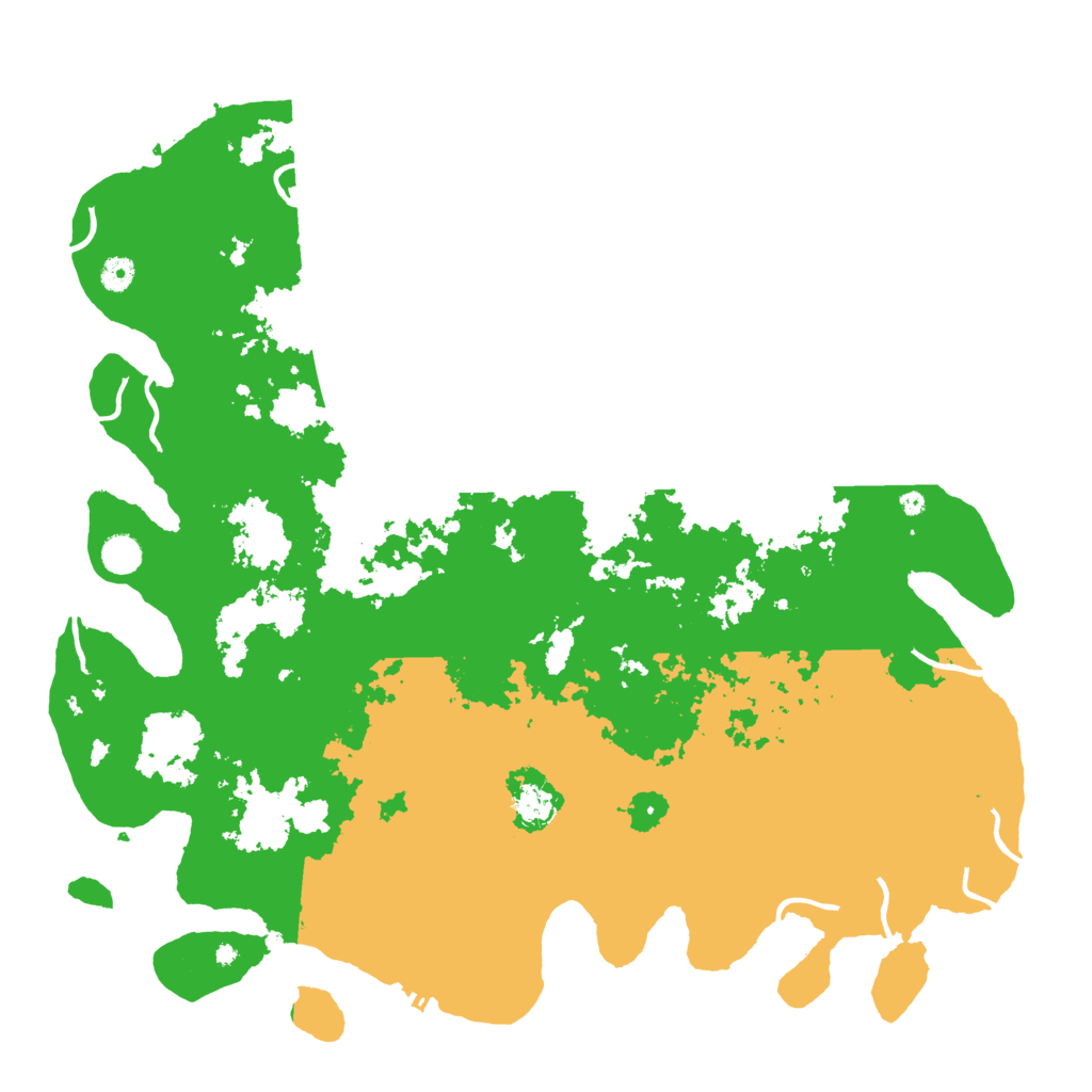Biome Rust Map: Procedural Map, Size: 4800, Seed: 1070957767