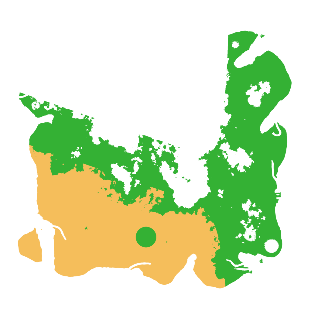Biome Rust Map: Procedural Map, Size: 4000, Seed: 689888