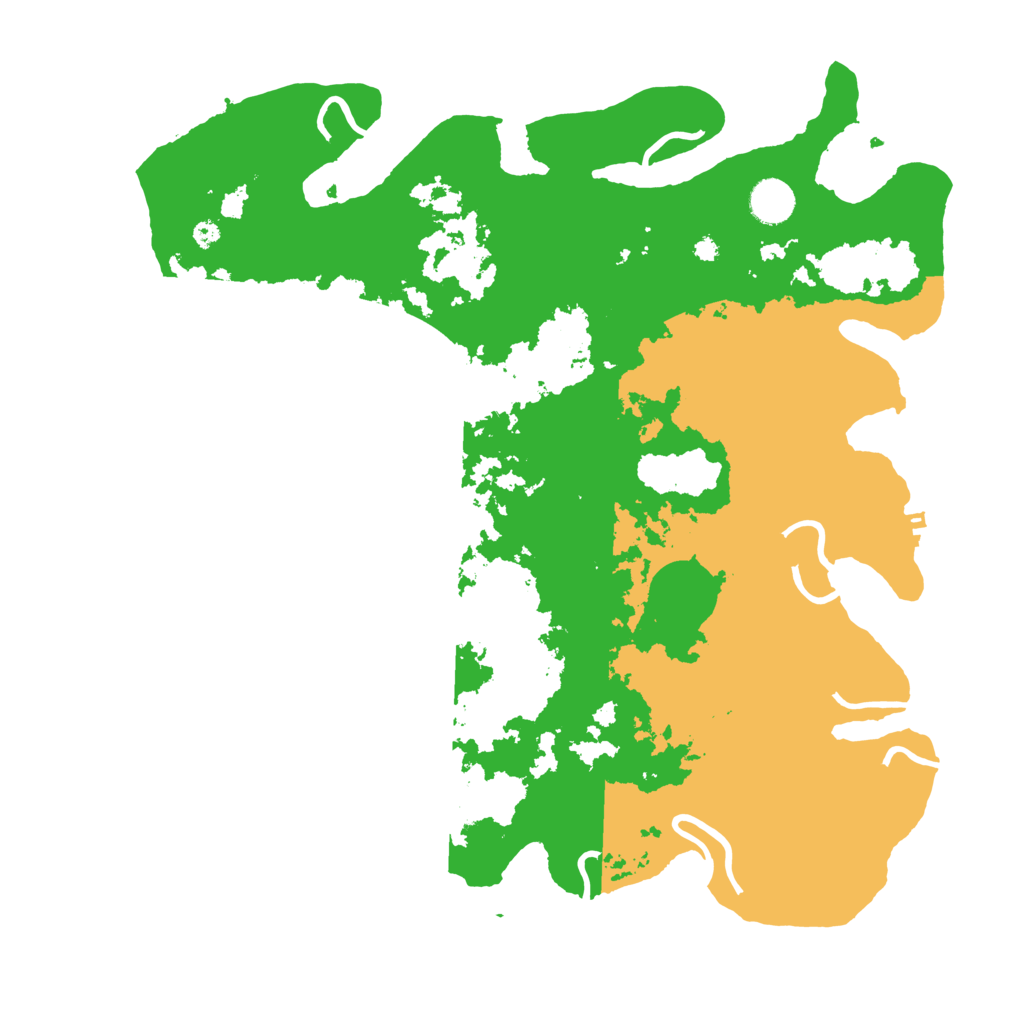Biome Rust Map: Procedural Map, Size: 4000, Seed: 654615
