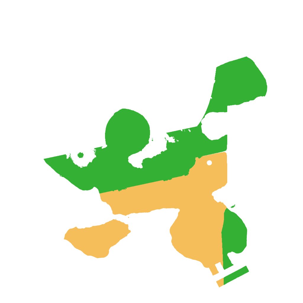 Biome Rust Map: Procedural Map, Size: 1800, Seed: 439876134