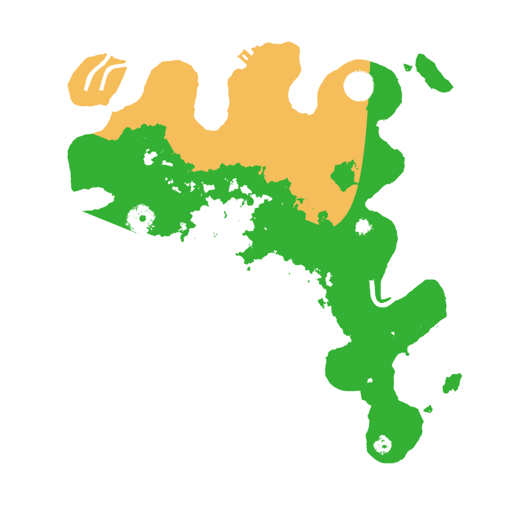 Biome Rust Map: Procedural Map, Size: 3000, Seed: 1892351814