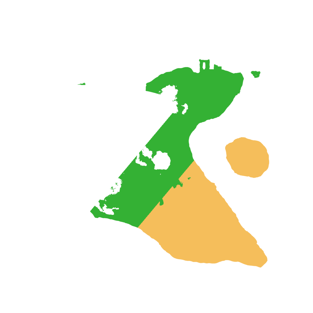 Biome Rust Map: Procedural Map, Size: 1850, Seed: 20220625