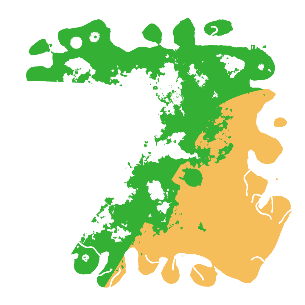 Biome Rust Map: Procedural Map, Size: 4500, Seed: 809484274