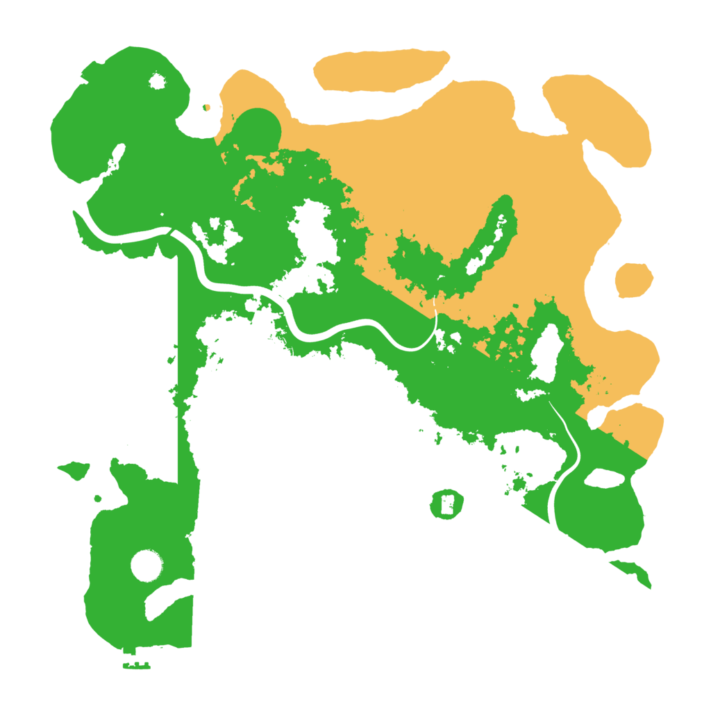 Biome Rust Map: Procedural Map, Size: 3950, Seed: 141921705