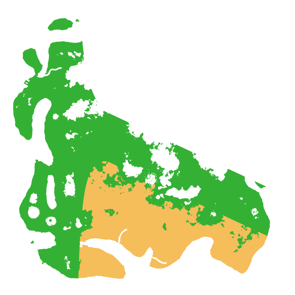 Biome Rust Map: Procedural Map, Size: 4500, Seed: 1603299819