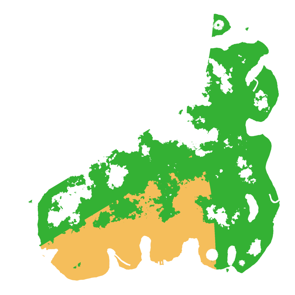 Biome Rust Map: Procedural Map, Size: 4500, Seed: 656886391