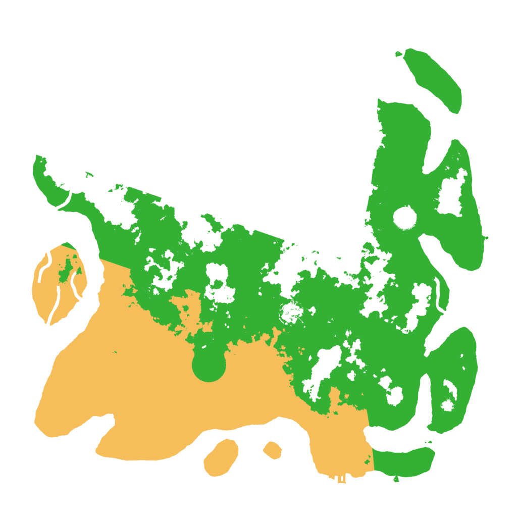 Biome Rust Map: Procedural Map, Size: 4000, Seed: 870736