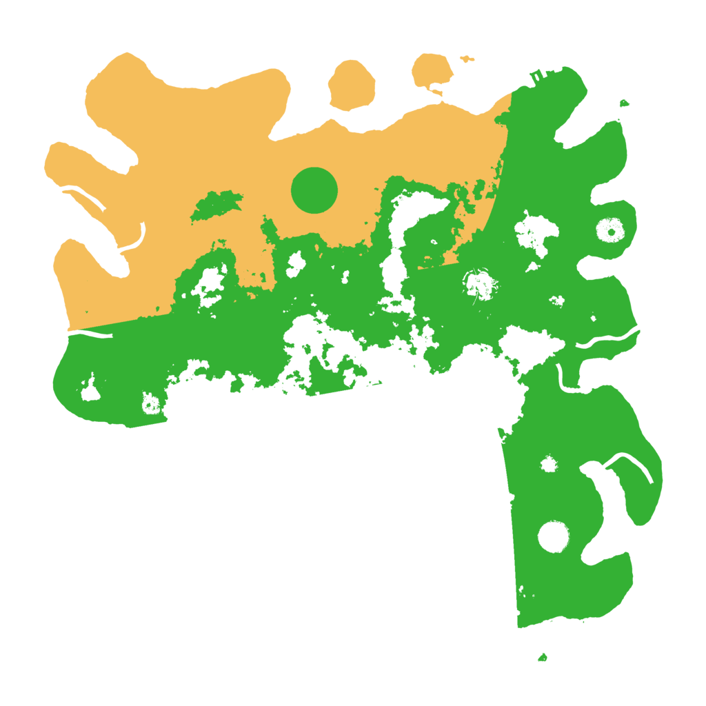 Biome Rust Map: Procedural Map, Size: 4000, Seed: 307341