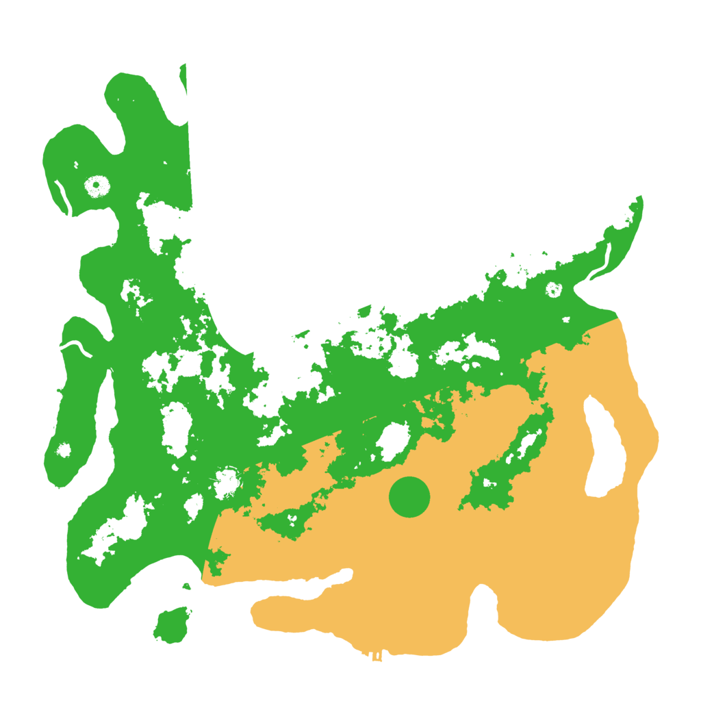 Biome Rust Map: Procedural Map, Size: 4500, Seed: 9711