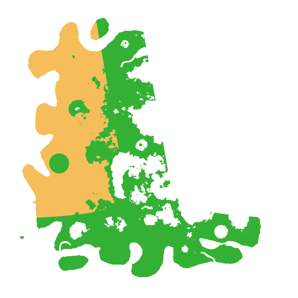 Biome Rust Map: Procedural Map, Size: 3950, Seed: 1023771086