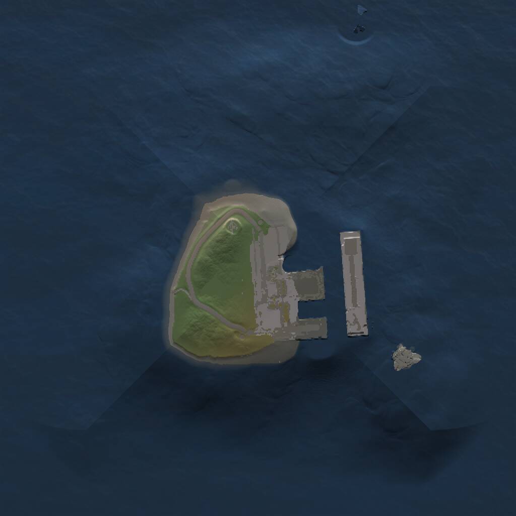 Rust Map: Procedural Map, Size: 1000, Seed: 659461337, 2 Monuments