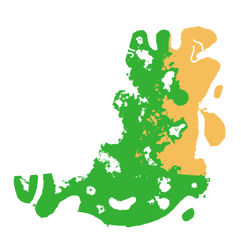 Biome Rust Map: Procedural Map, Size: 4000, Seed: 571349
