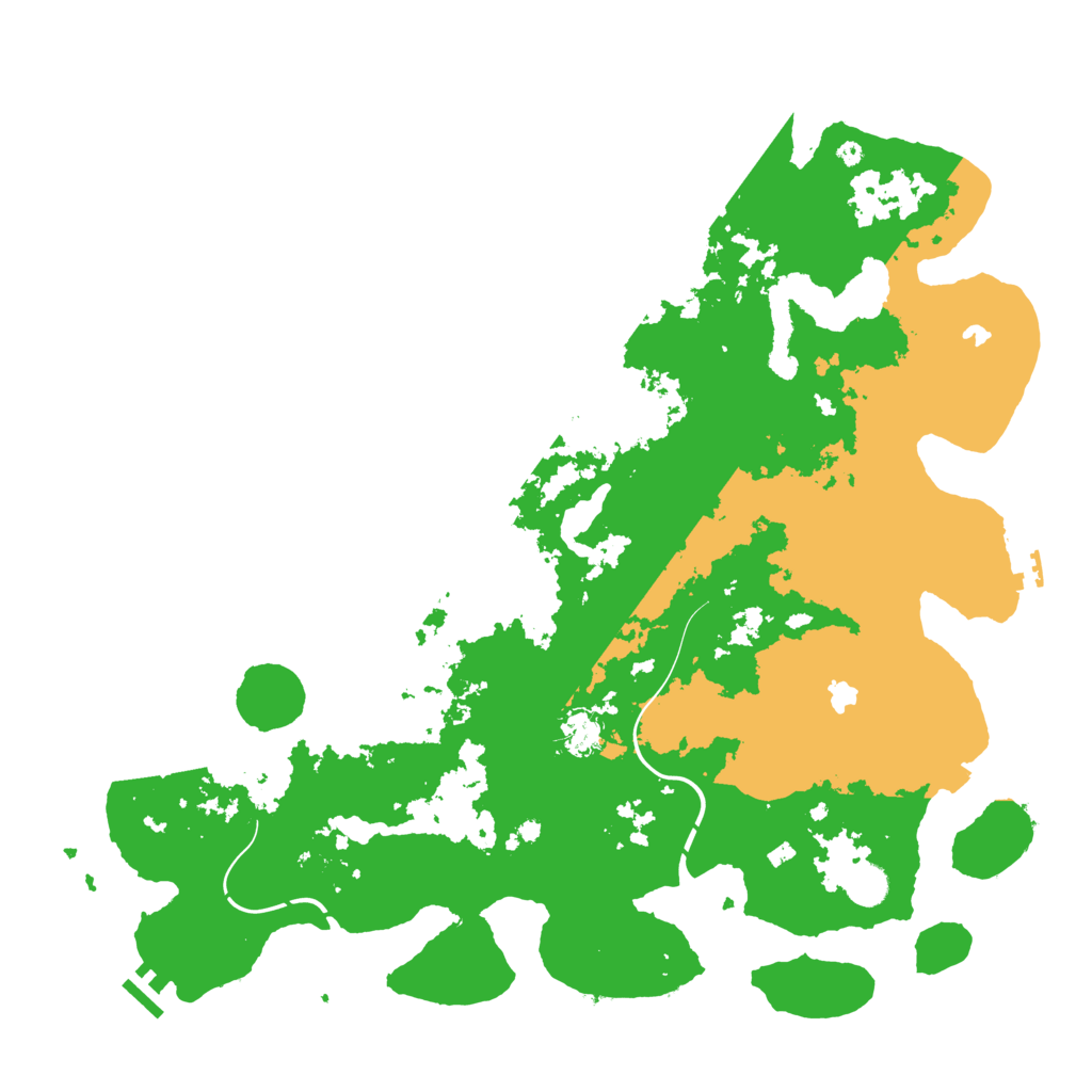 Biome Rust Map: Procedural Map, Size: 4500, Seed: 89376897