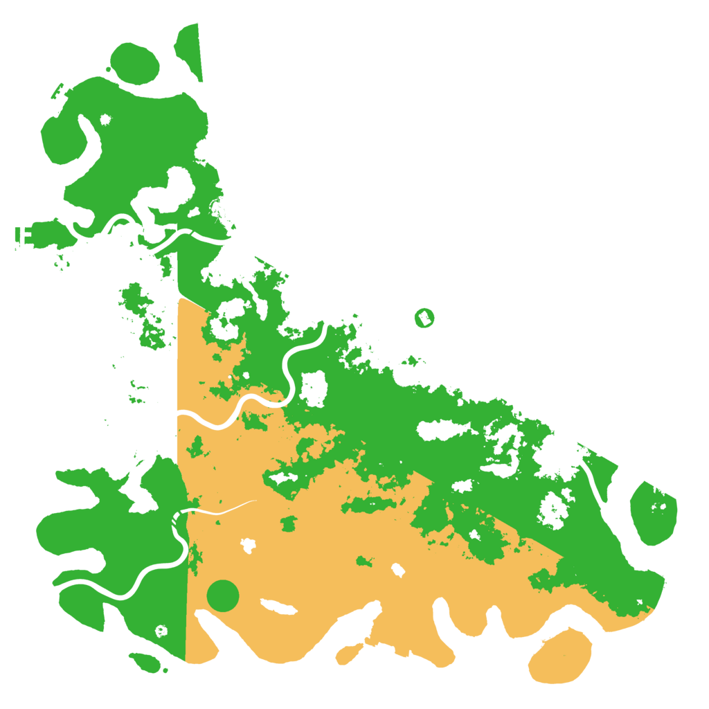 Biome Rust Map: Procedural Map, Size: 5800, Seed: 182912
