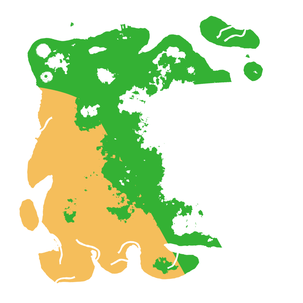 Biome Rust Map: Procedural Map, Size: 4000, Seed: 74483807