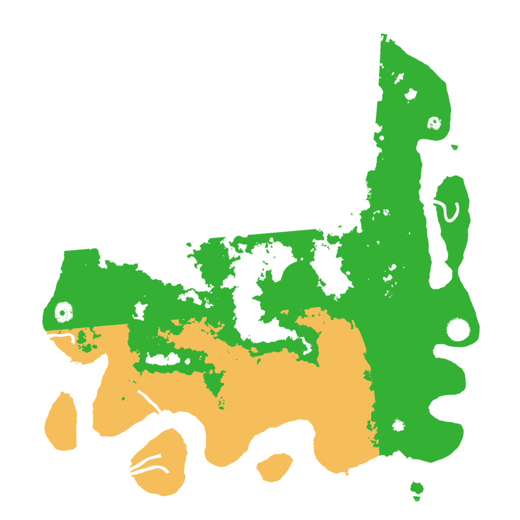Biome Rust Map: Procedural Map, Size: 4000, Seed: 417134