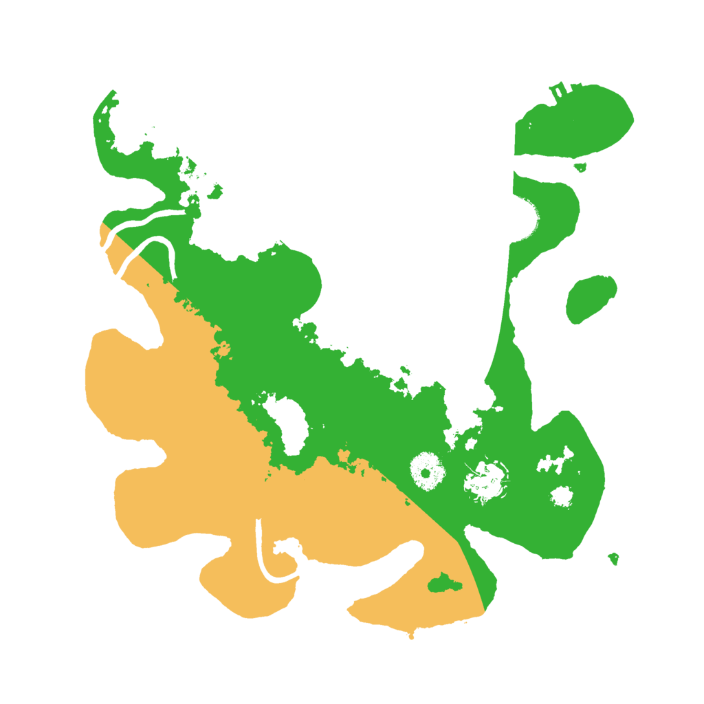 Biome Rust Map: Procedural Map, Size: 3000, Seed: 1304733931
