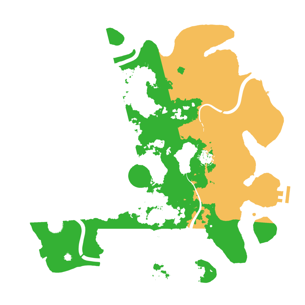 Biome Rust Map: Procedural Map, Size: 3650, Seed: 1861434226