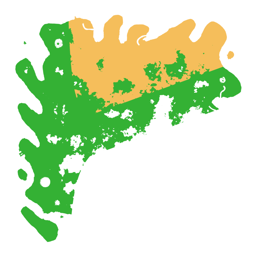 Biome Rust Map: Procedural Map, Size: 4500, Seed: 2064253132