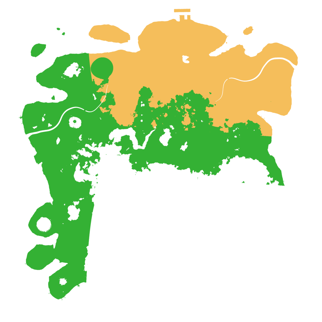 Biome Rust Map: Procedural Map, Size: 4000, Seed: 684678035